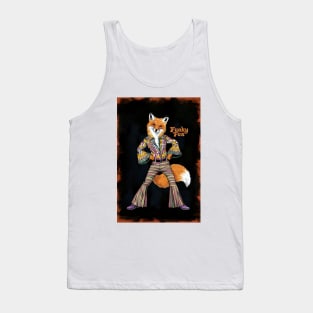 Cool retro dancing disco fox Tank Top